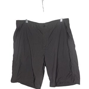 Mountain Hardwear grey Flat Front 10”  Shorts